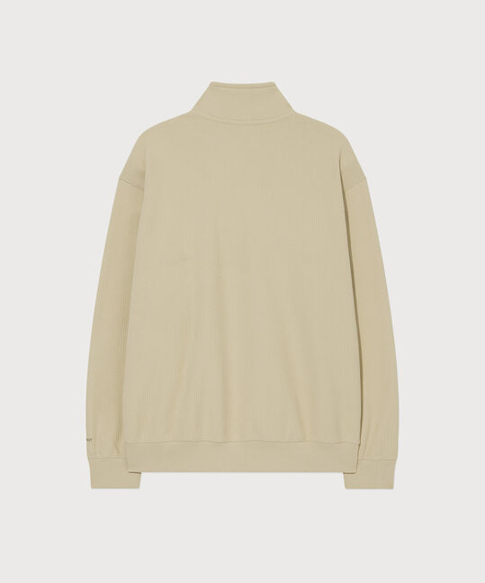 Small C Logo Corduroy Half-Zip