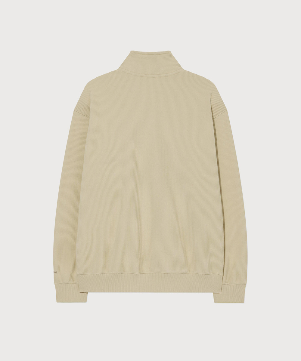 Small C Logo Corduroy Half-Zip