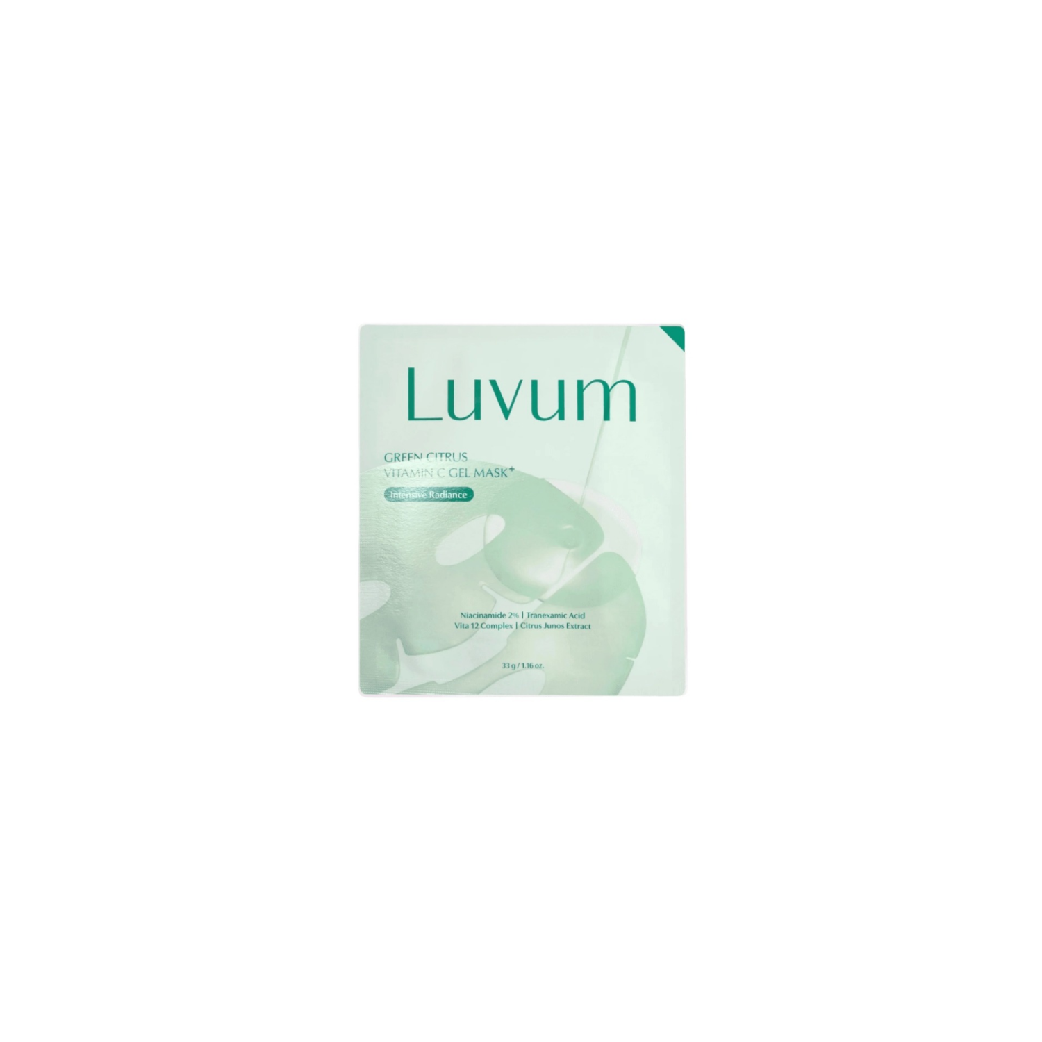 LUVUM GREEN CITRUS VITAMIN C GEL MASK