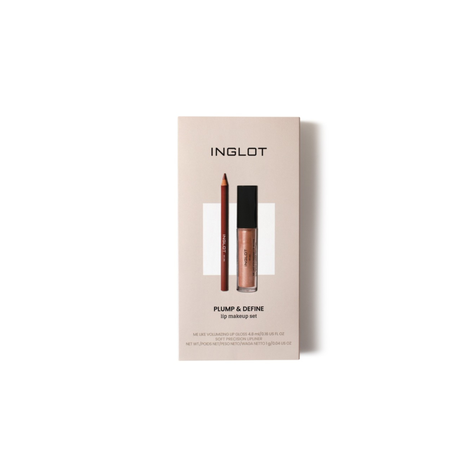 INGLOT PLUMP & DEFINE LIP MAKEUP SET