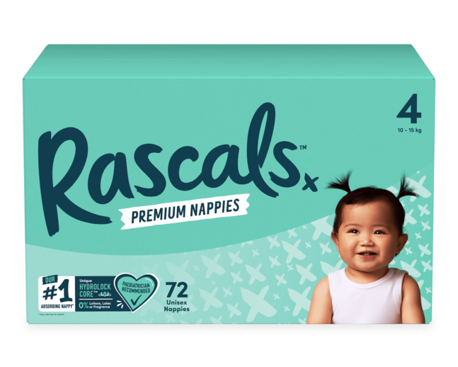 Rascals наадаг №4 хүүхдийн живх 72ш