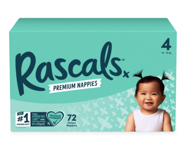 Rascals наадаг №4 хүүхдийн живх 72ш