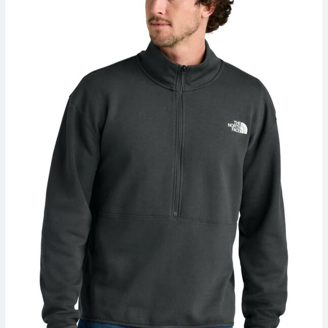 Tnf half-zip size: m