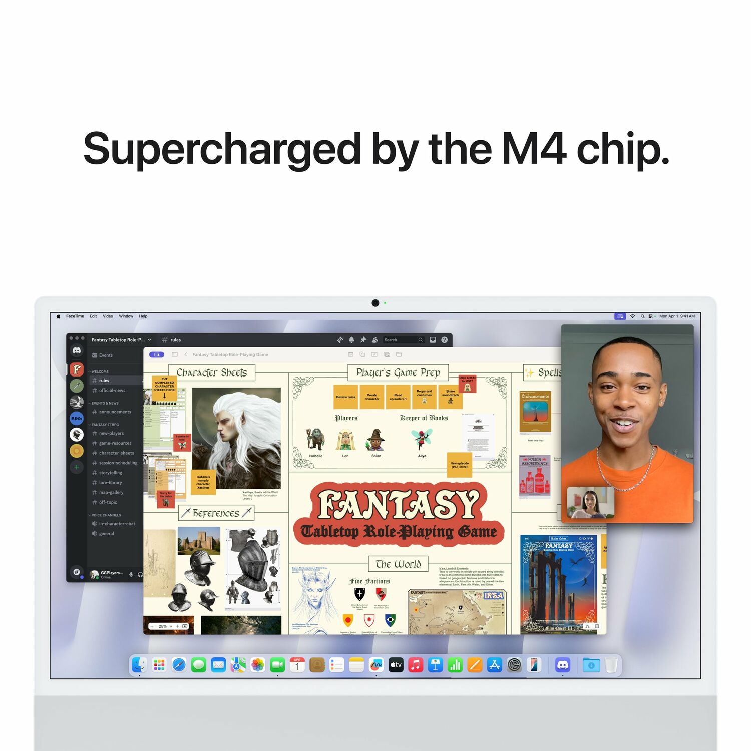 Apple iMac M4 chip 8 Core CPU 8 Core GPU 16GB 256GB SSD 4.5K Retina Display Touch ID Silver