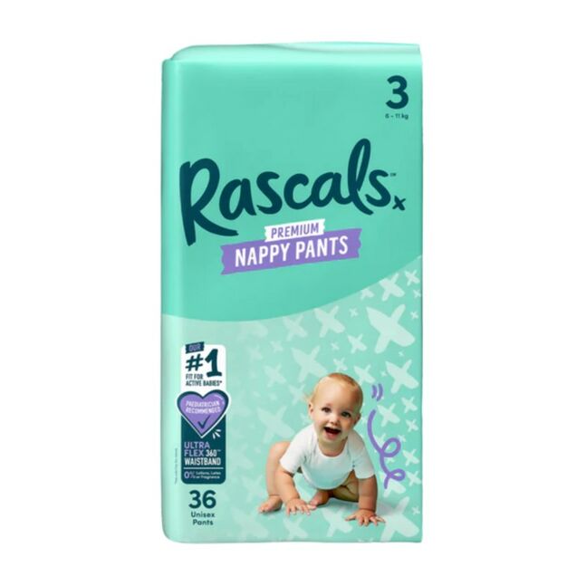 Rascals өмсдөг хүүхдийн живх 6-11кг №36