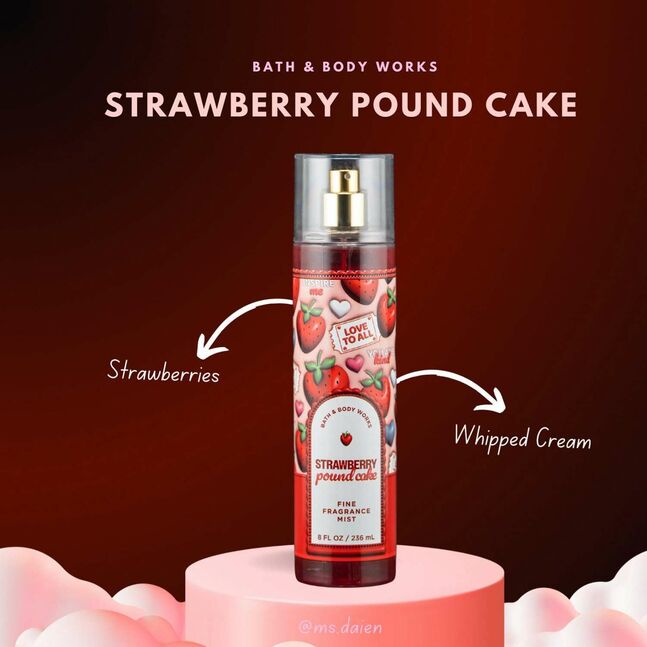 Bath & body works – strawberry 