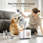 Teendow D20S MAX+ Robot Vacuum Cleaner, White