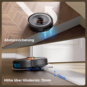 Teendow D10S MAX 2-in-1 Robot Vacuum Cleaner, Black