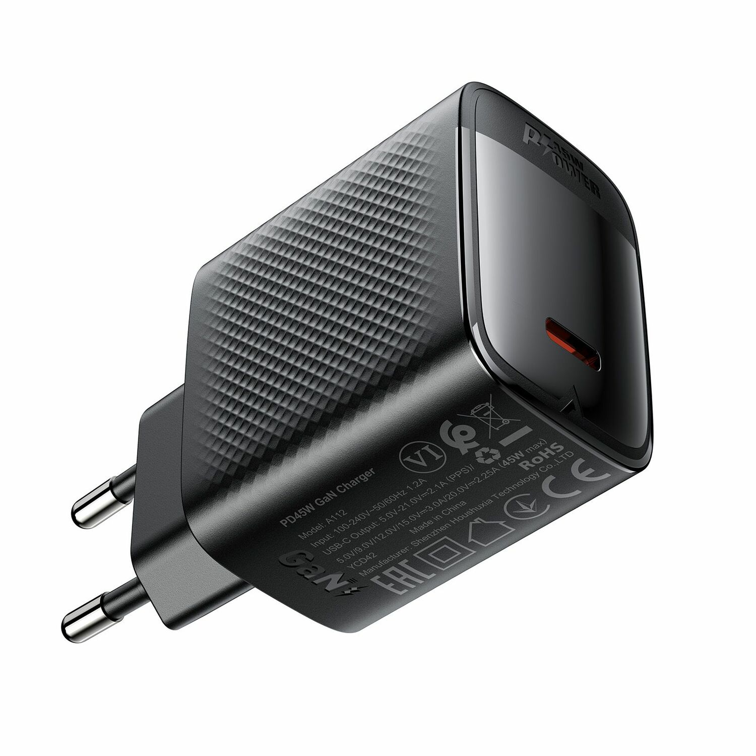 Acefast Fast Charge Wall Charger A112 PD45W (1xUSB-C) EU