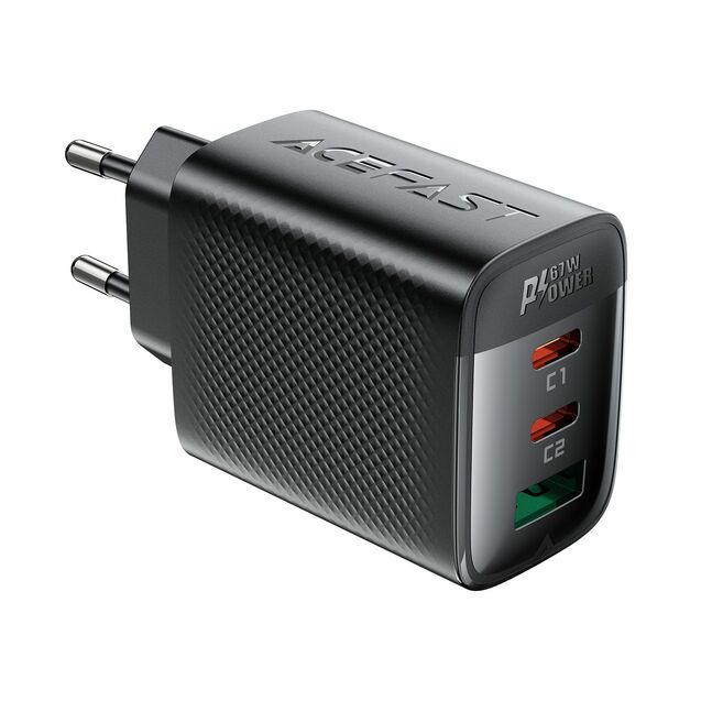 Acefast Fast Charge Wall Charger A108 PD67W (2xUSB-C+1xUSB-A) EU
