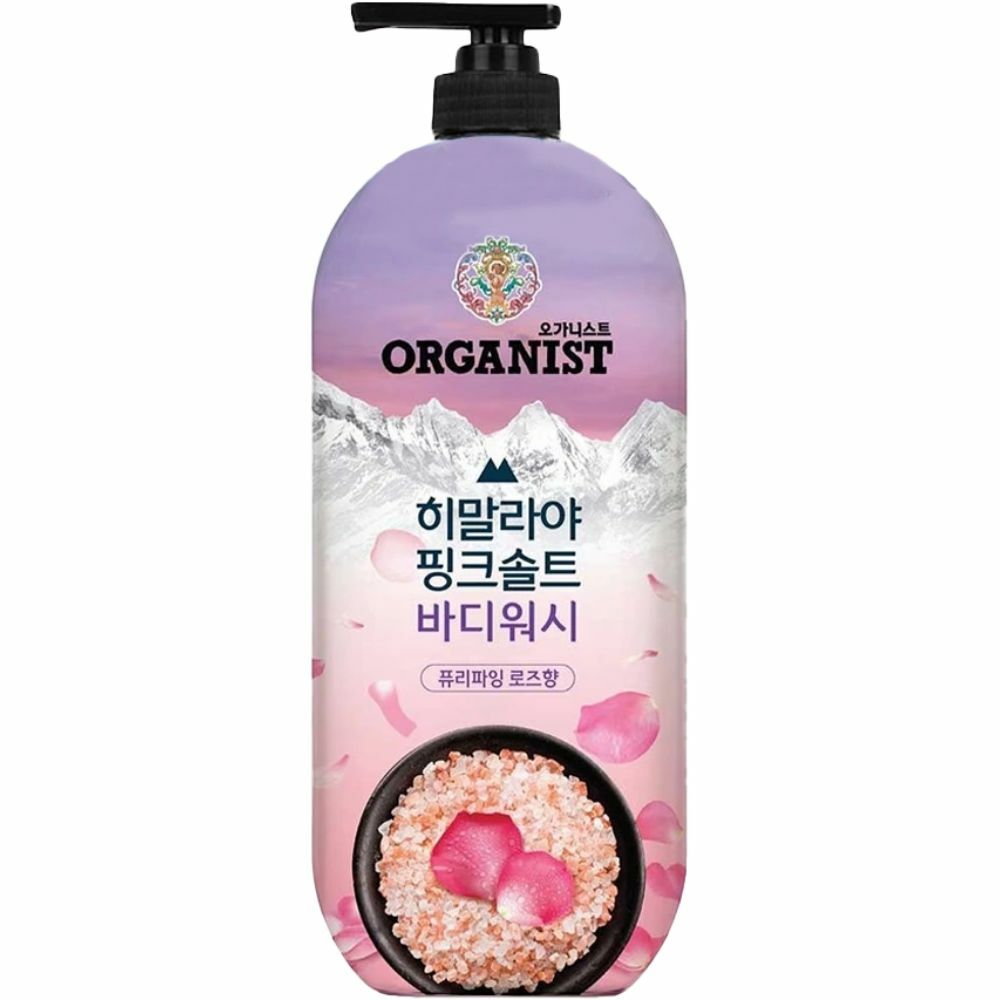 Хималайн ягаан давс, сарнайтай биеийн шингэн саван 900г х 9