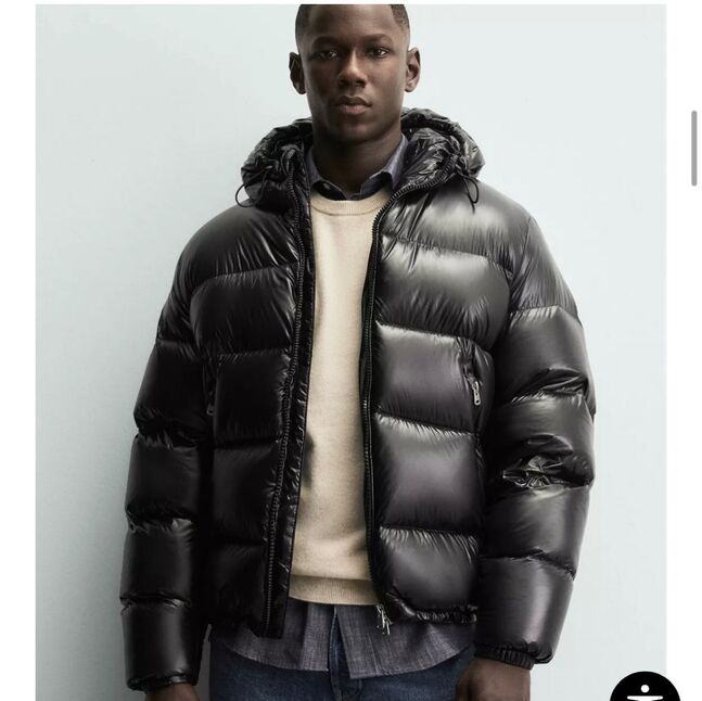 Zara puffer down jacket