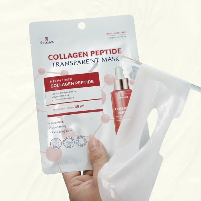 Collagen Peptide Transparent Mask