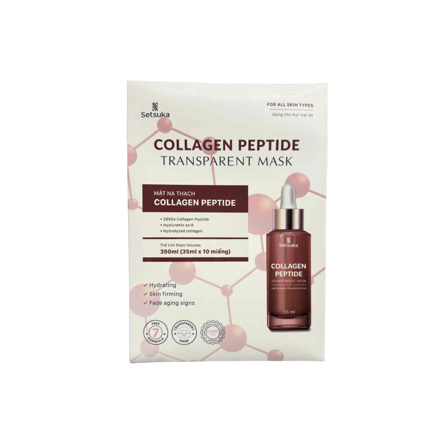 Collagen Peptide Transparent Mask