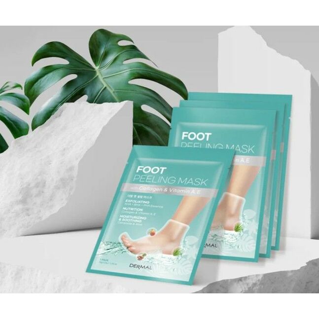 Foot Peeling Mask with Collagen&Vitamin A,E