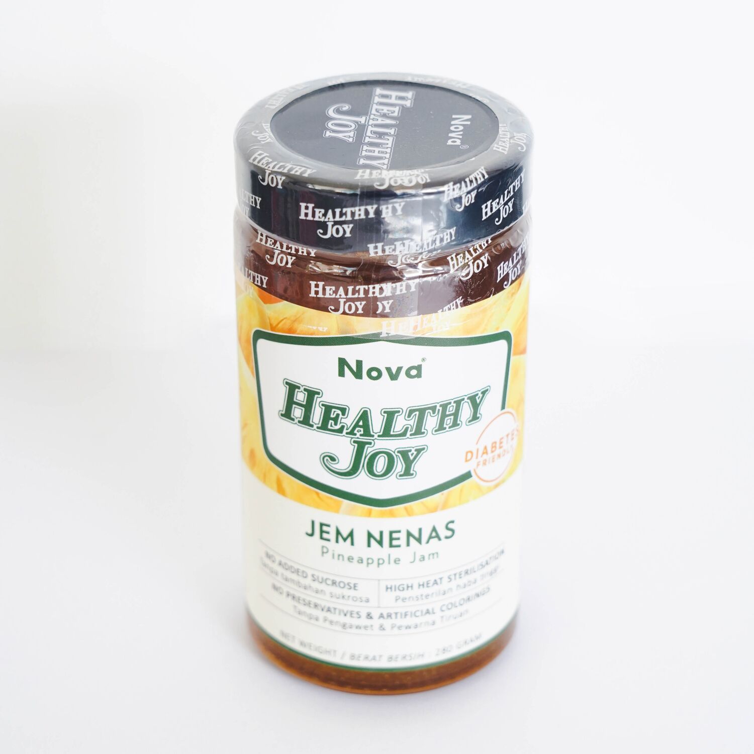 Nova Healthy Joy ананастай варень 280гр