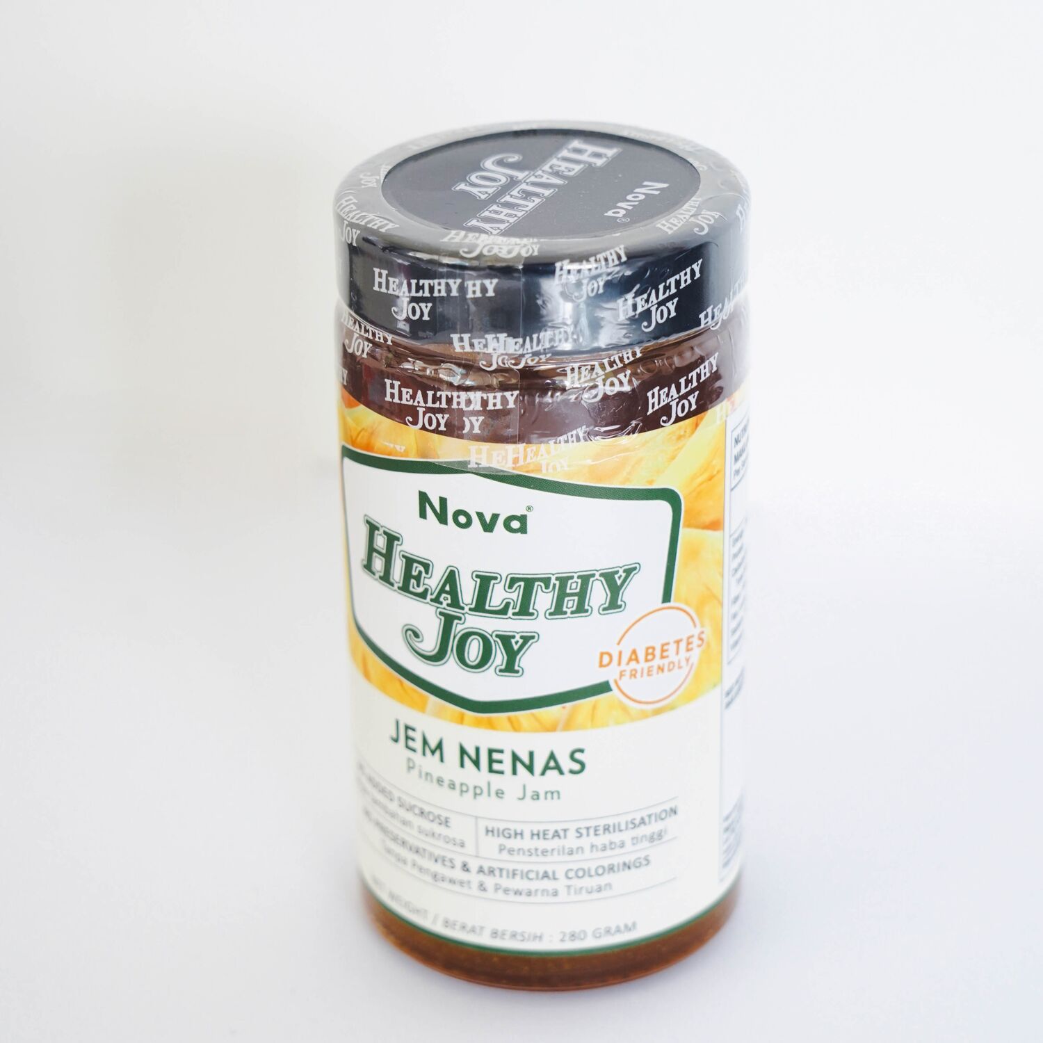 Nova Healthy Joy ананастай варень 280гр
