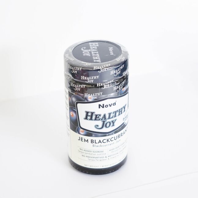 Nova Healthy Joy хар бөөрөлзгөнөтэй варень 280гр