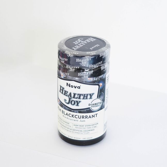 Nova Healthy Joy хар бөөрөлзгөнөтэй варень 280гр