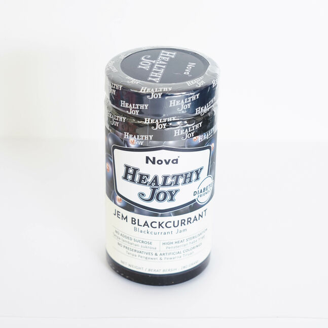 Nova Healthy Joy хар бөөрөлзгөнөтэй варень 280гр