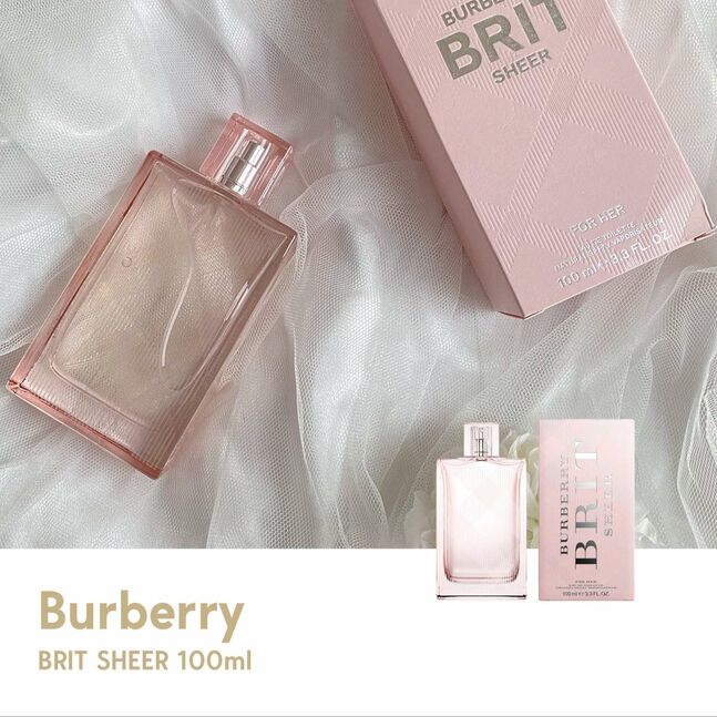 Burberry - brit sheer edt 100ml