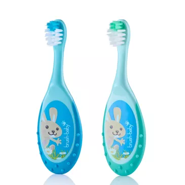 Brushbaby Bobie хүүхдийн шүдний хос сойз зөөлөн үстэй 0-3 нас