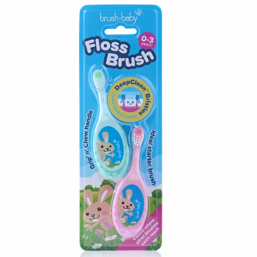 Brushbaby Bobie хүүхдийн шүдний хос сойз зөөлөн үстэй 3-6 нас
