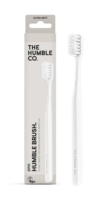 Pro Humble 7k bristles ургамалд суурилсан сойз цагаан-SOFT THE HUMBLE CO
