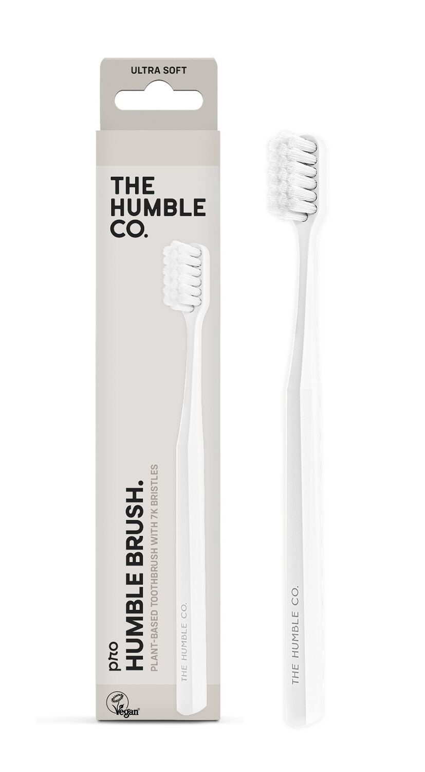 Pro Humble 7k bristles ургамалд суурилсан сойз цагаан-SOFT THE HUMBLE CO