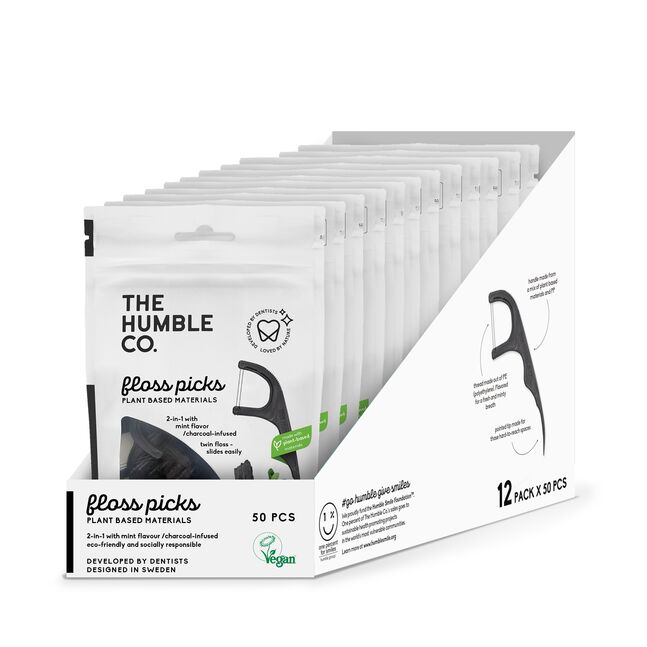Floss Picks шүдний утас 50-p THE HUMBLE CO