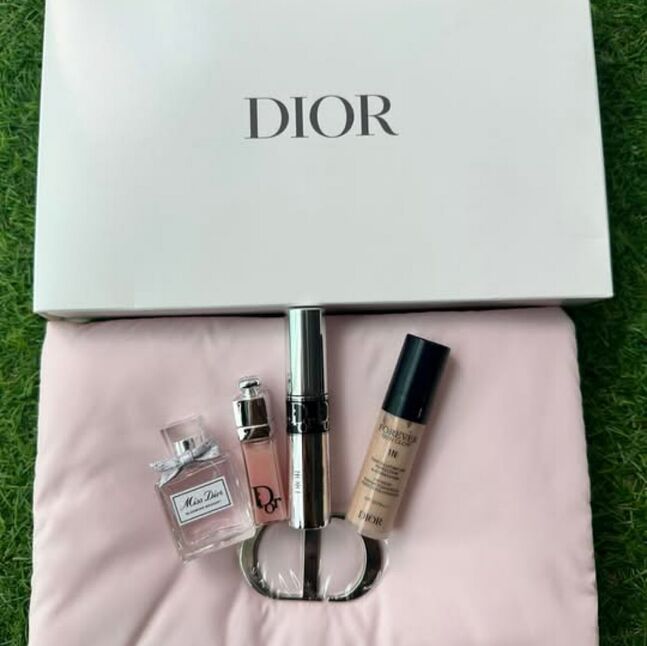 Dior~ mini set pink pouch