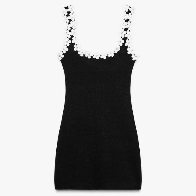 Floral stretch dress