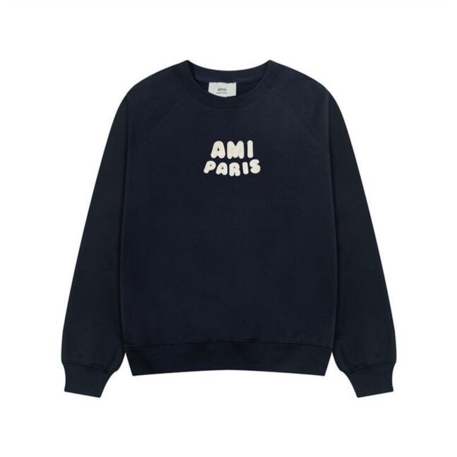 Ami sweater navi blue