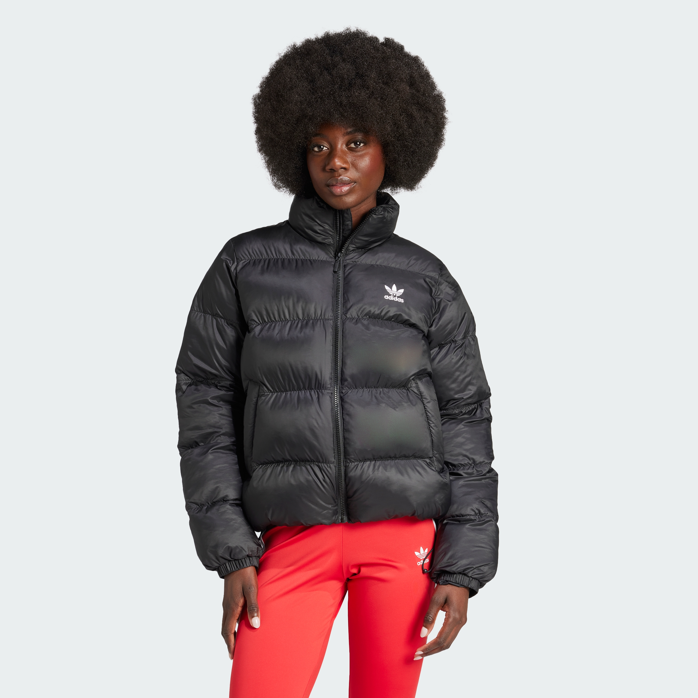 SHORT PUFFER BLACK