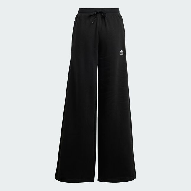 WIDE LEG PANTS BLACK/WHITE