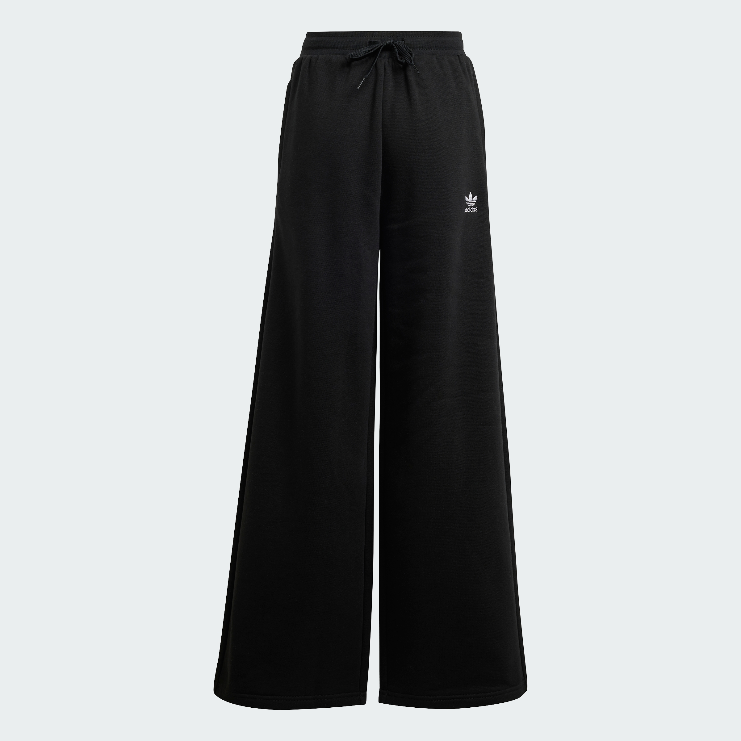 WIDE LEG PANTS BLACK/WHITE