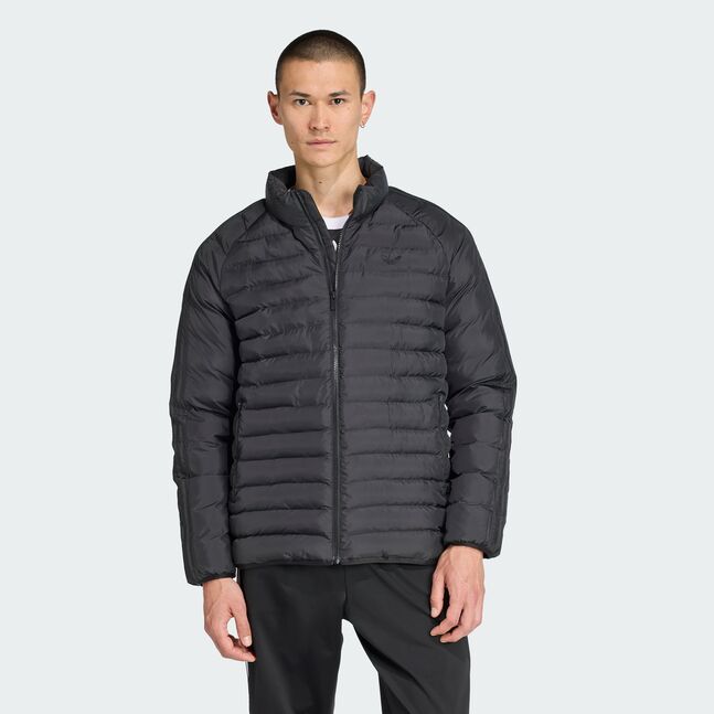 PADDED COLL JKT BLACK