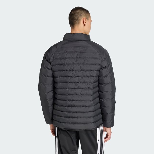 PADDED COLL JKT BLACK