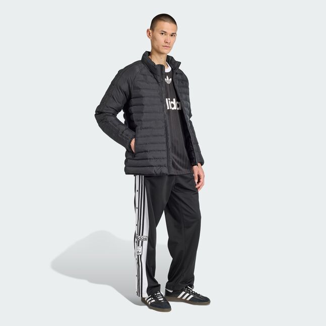 PADDED COLL JKT BLACK