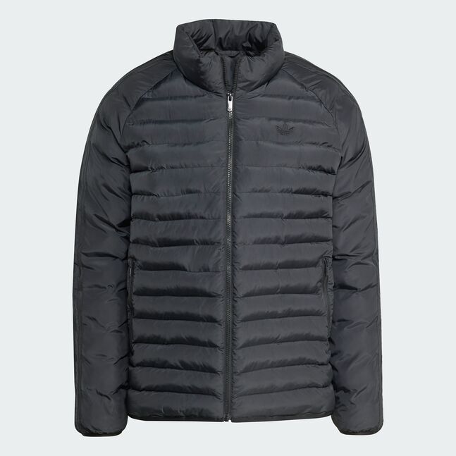 PADDED COLL JKT BLACK