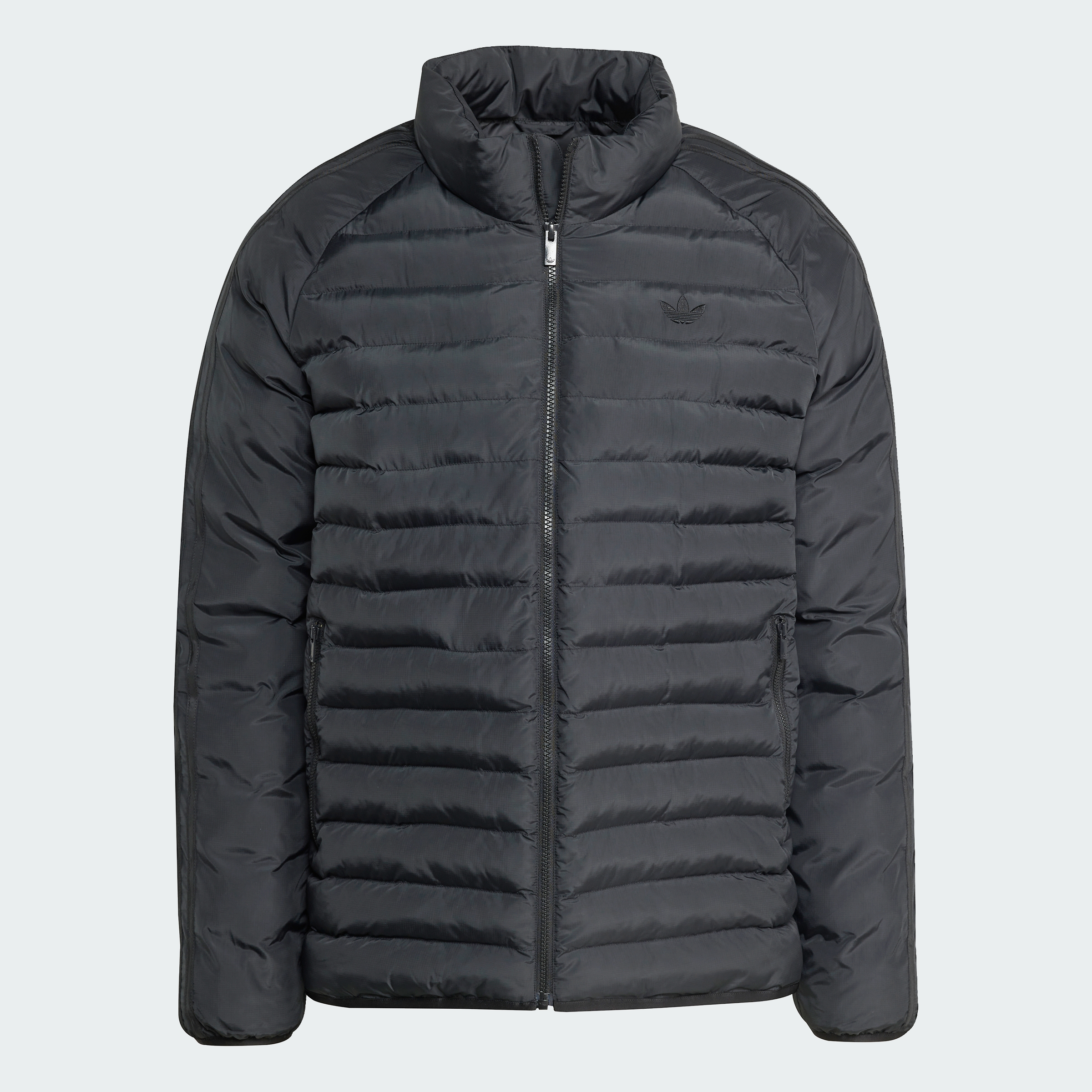 PADDED COLL JKT BLACK