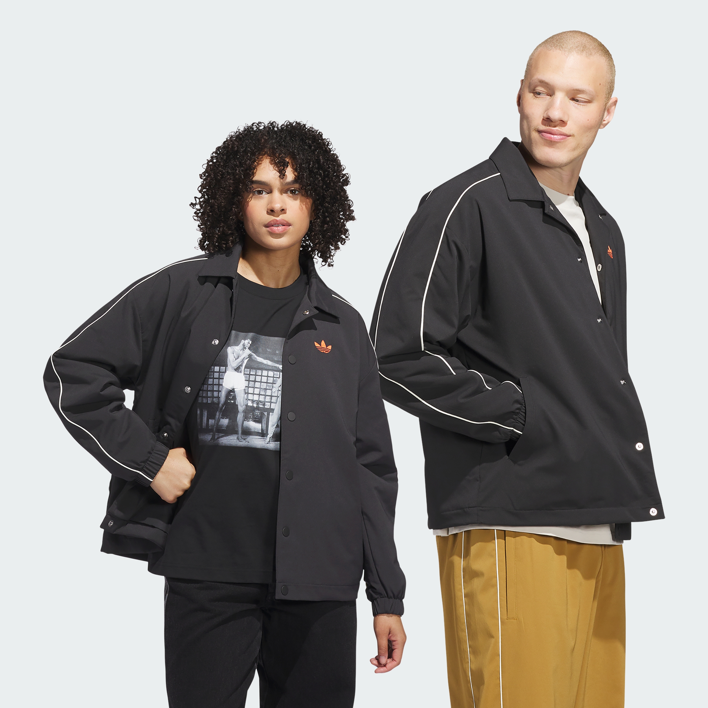 Coach Jacket BLACK/IVORY