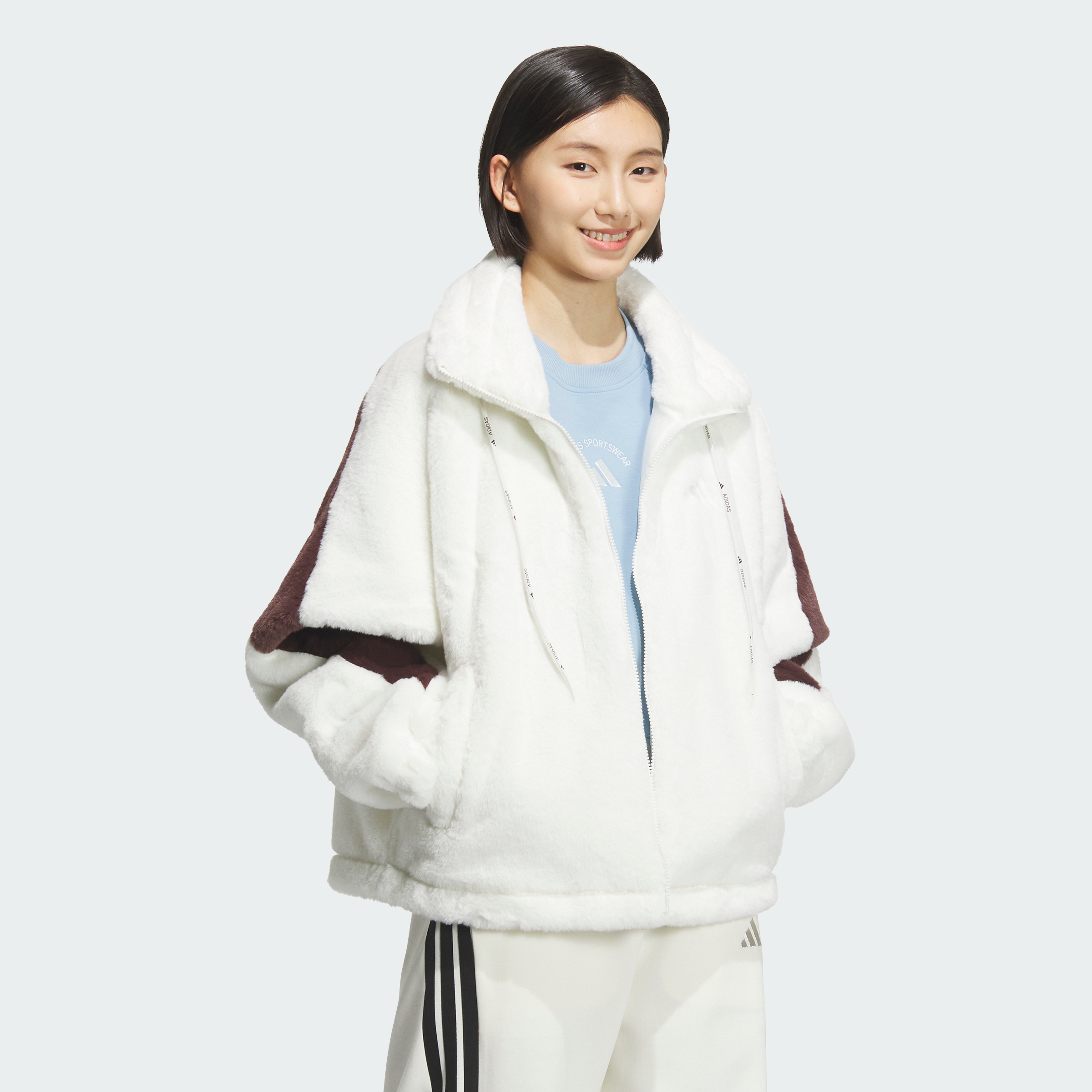 MS WARM JKT2 OWHITE/SHABRN