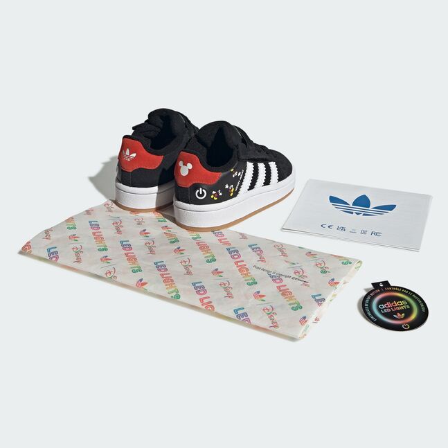 CAMPUS 00s LED LIGH CBLACK/FTWWHT/RED