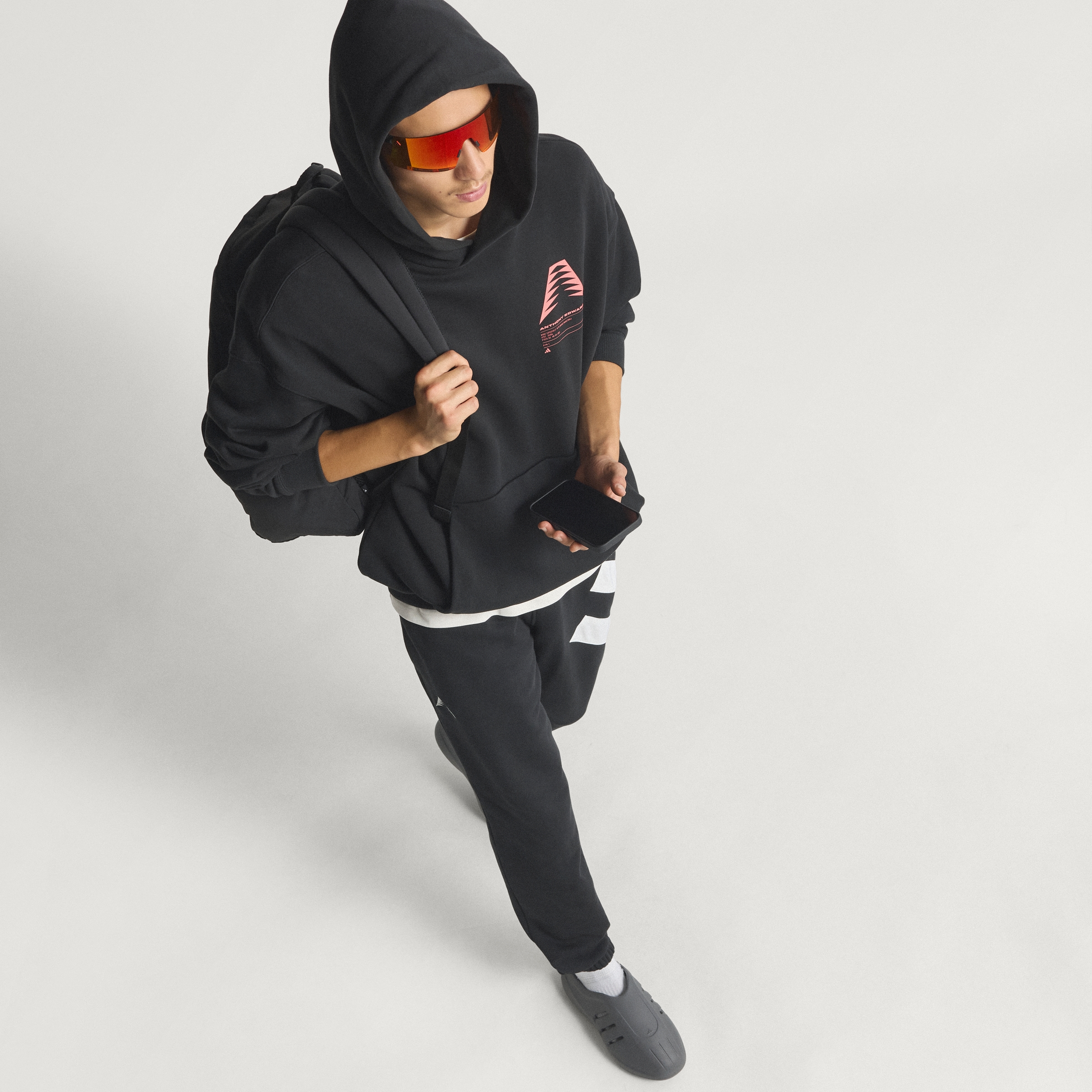 ANTED GFX HOODY BLACK