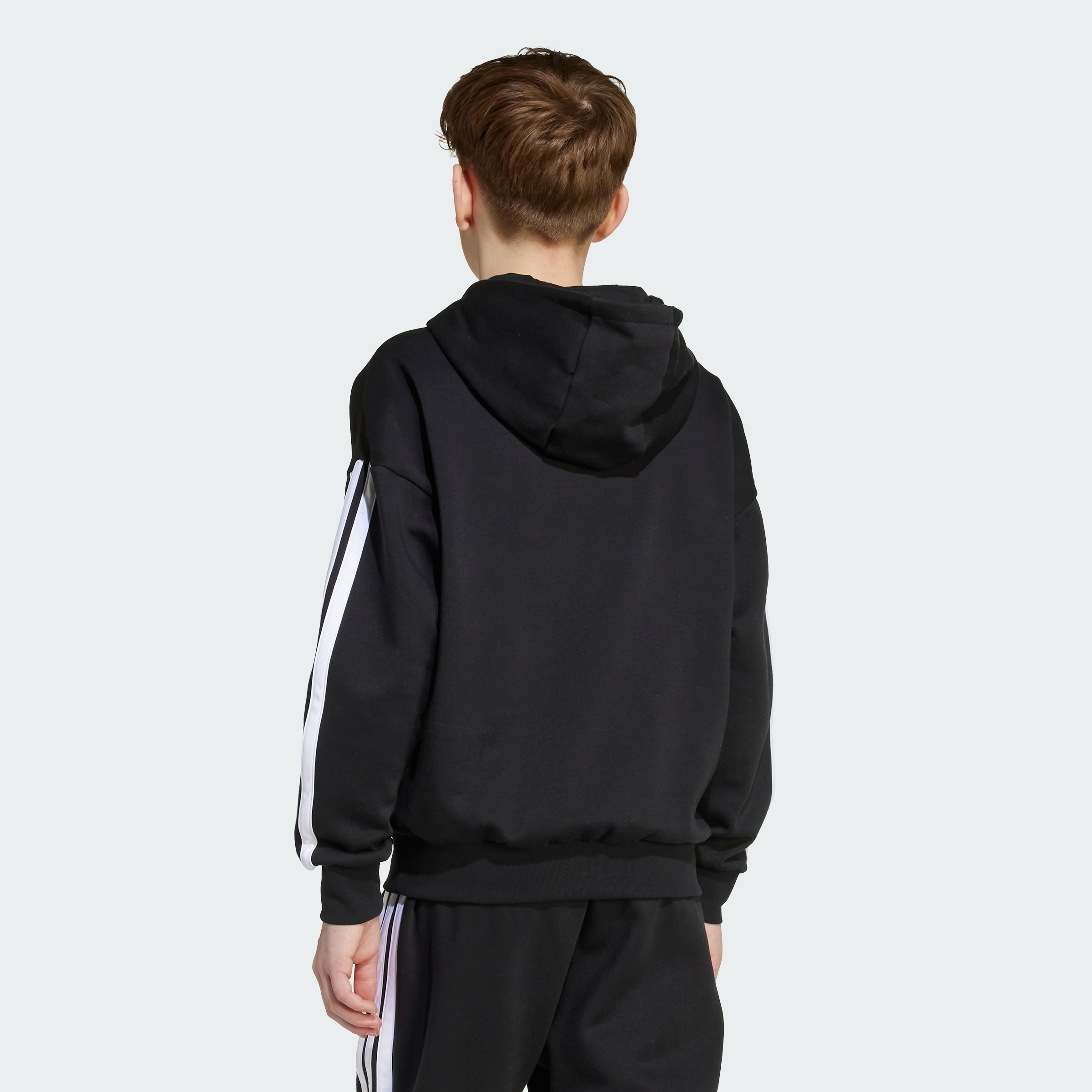 J HOT FL HOOD BLACK/WHITE
