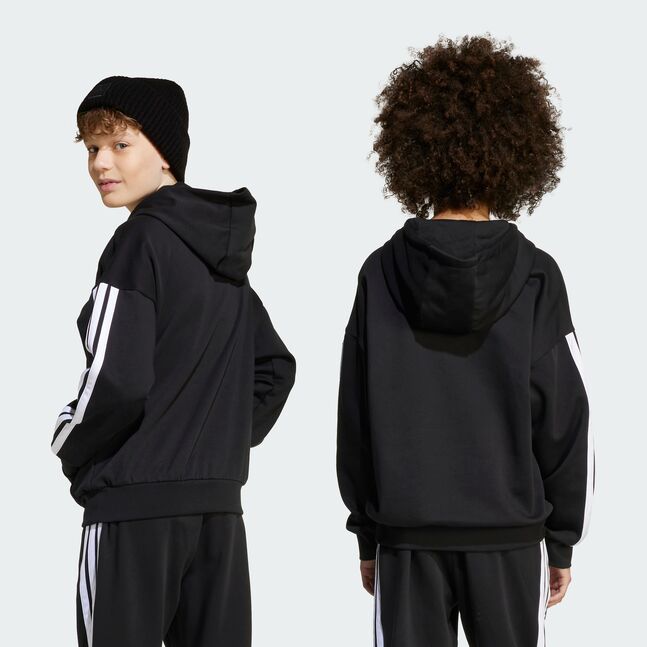 J HOT FL HOOD BLACK/WHITE