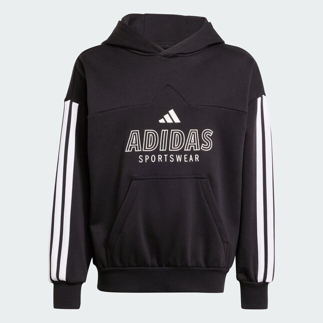 J HOT FL HOOD BLACK/WHITE