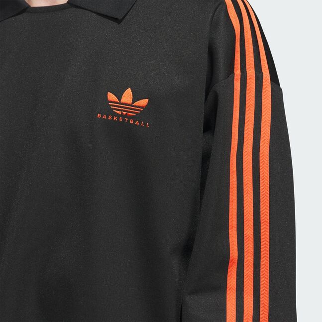 Rugby Polo BLACK/PRERED