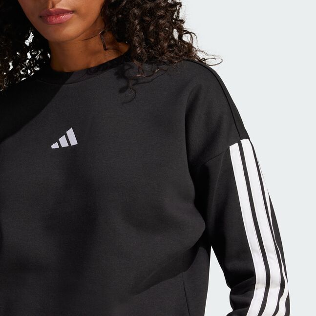 W 3S FL SWT BLACK/WHITE